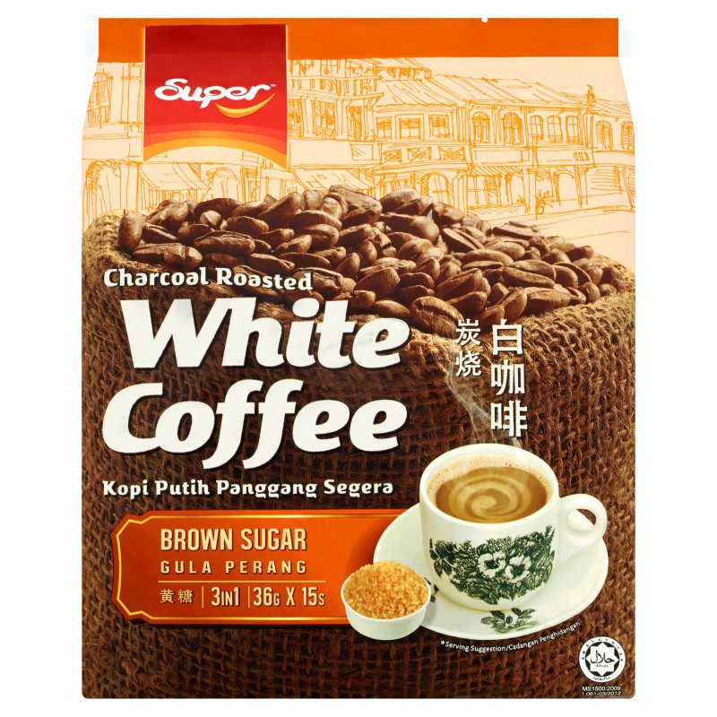 Cà phê trắng Super White Coffee 3 in 1 - Brown Sugar