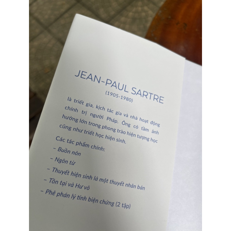 Tính Siêu Việt Của Tự Ngã - Phác Thảo Một Mô Tả Hiện Tượng Học – Jean - Paul Sartre – Nhã Nam