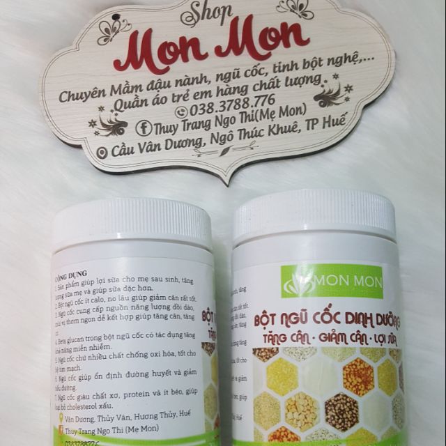 Bột ngũ cốc Mon Mon