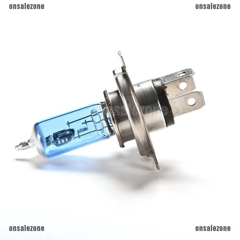 Bộ 2 Bóng Đèn Halogen H4 HID Xenon 12V 60 / 55W Ánh Sáng Trắng Chuyên Dụng Cho Xe Hơi