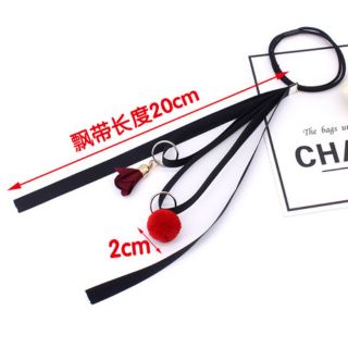 Buộc tóc hoa rơi mẫu 3