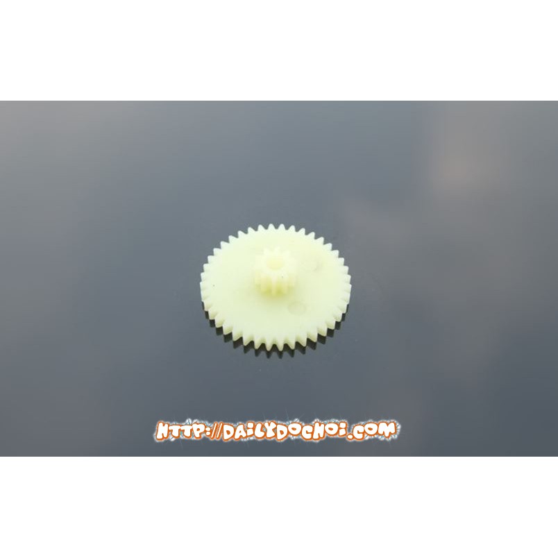 Xuongpinoto bánh răng 2 tầng 40 răng và 10 răng trục 2mm, hàng mới 100%