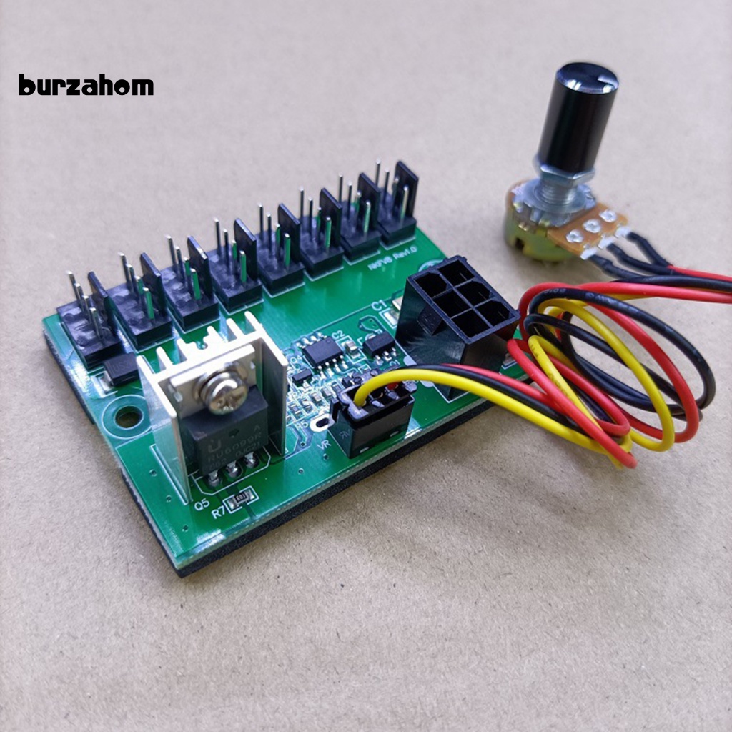 Thiết Bị Mô Đun Điều Khiển Tốc Độ Quạt 12V Cho Máy Tính