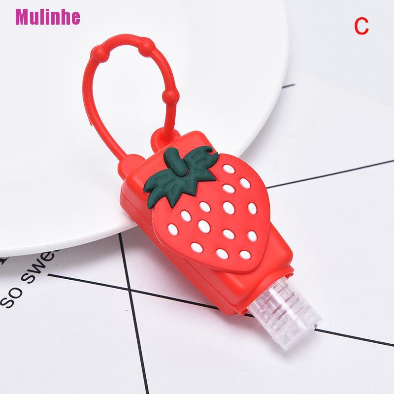 Bình Đựng Nước Rửa Tay Bằng Silicone Hình Trái Cây Vui Nhộn