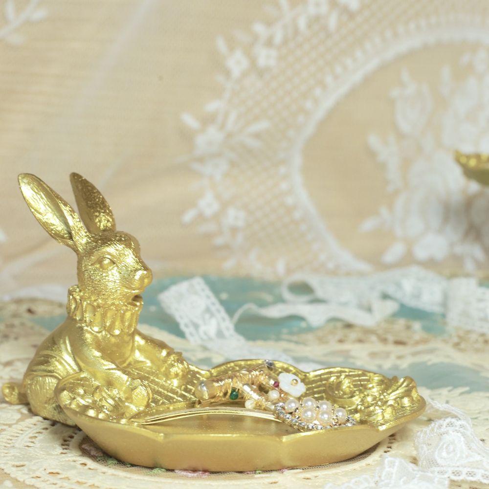 ANEMONE Hộp Đựng Trang Sức Hình Thỏ Đáng Yêu Ốp