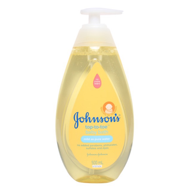 SỮA TẮM GỘI JOHNSON'S TOP TO TOE 500ML