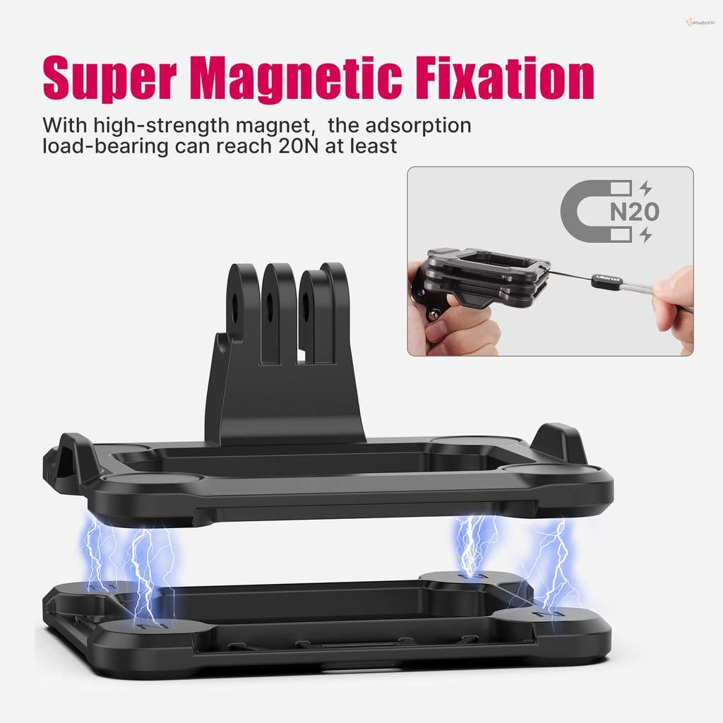 Giá đỡ từ tính Ulanzi GP-16 3 trong 1 cho camera thể thao 10/9/8
