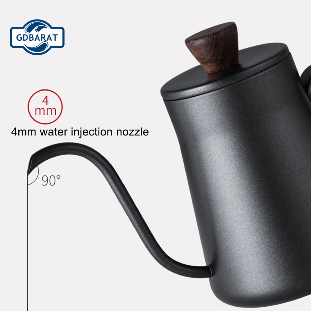 Ấm Đun Nước Mini Bằng Thép Không Gỉ 400ml