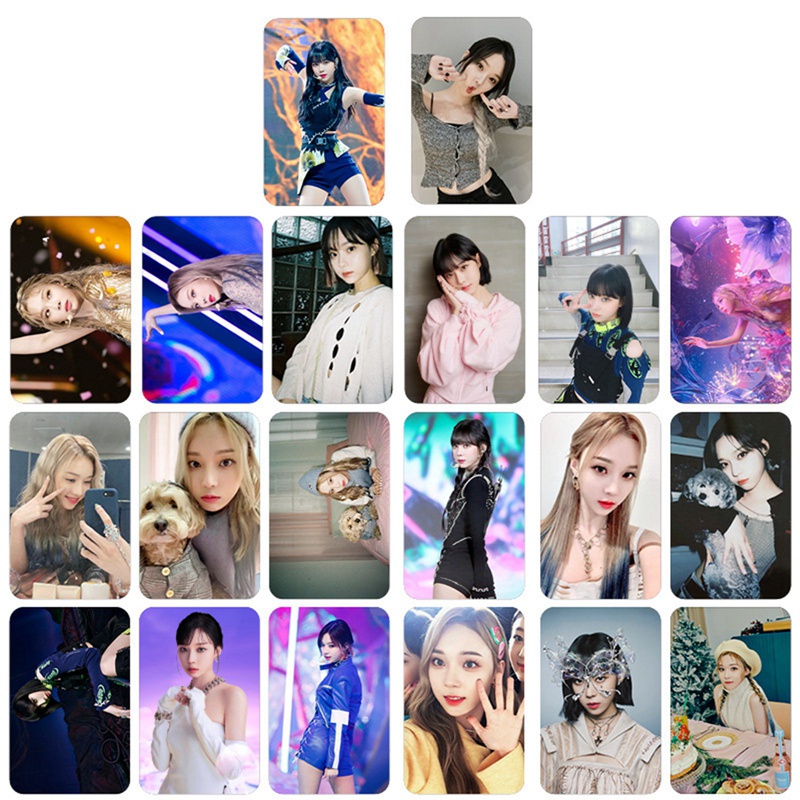 Bộ sưu tập 20 thẻ ảnh lomo nhóm nhạc kpop aespa