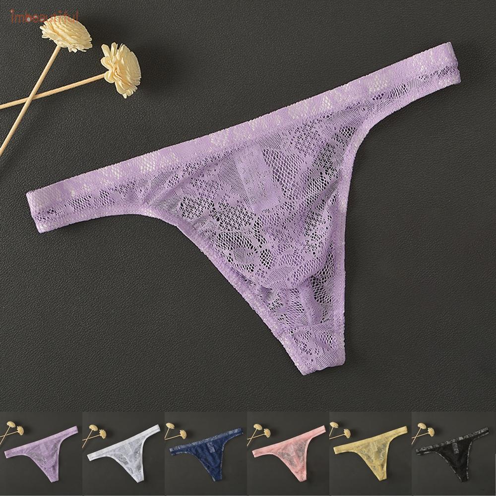 Quần lót ren lọt khe co giãn thoáng khí phong cách mới và chất lượng cao