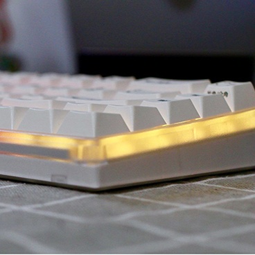 Nắp đậy bàn phím cơ NJ68 / NJ80 trong suốt màu đen