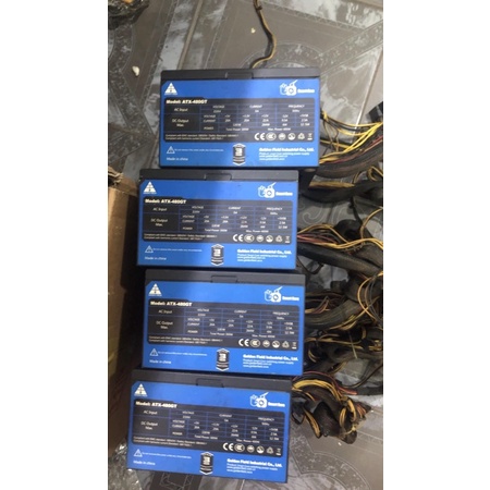 Nguồn 600w/400w/500w Công suất thực, Nguồn máy tính cũ đã qua sử dụng