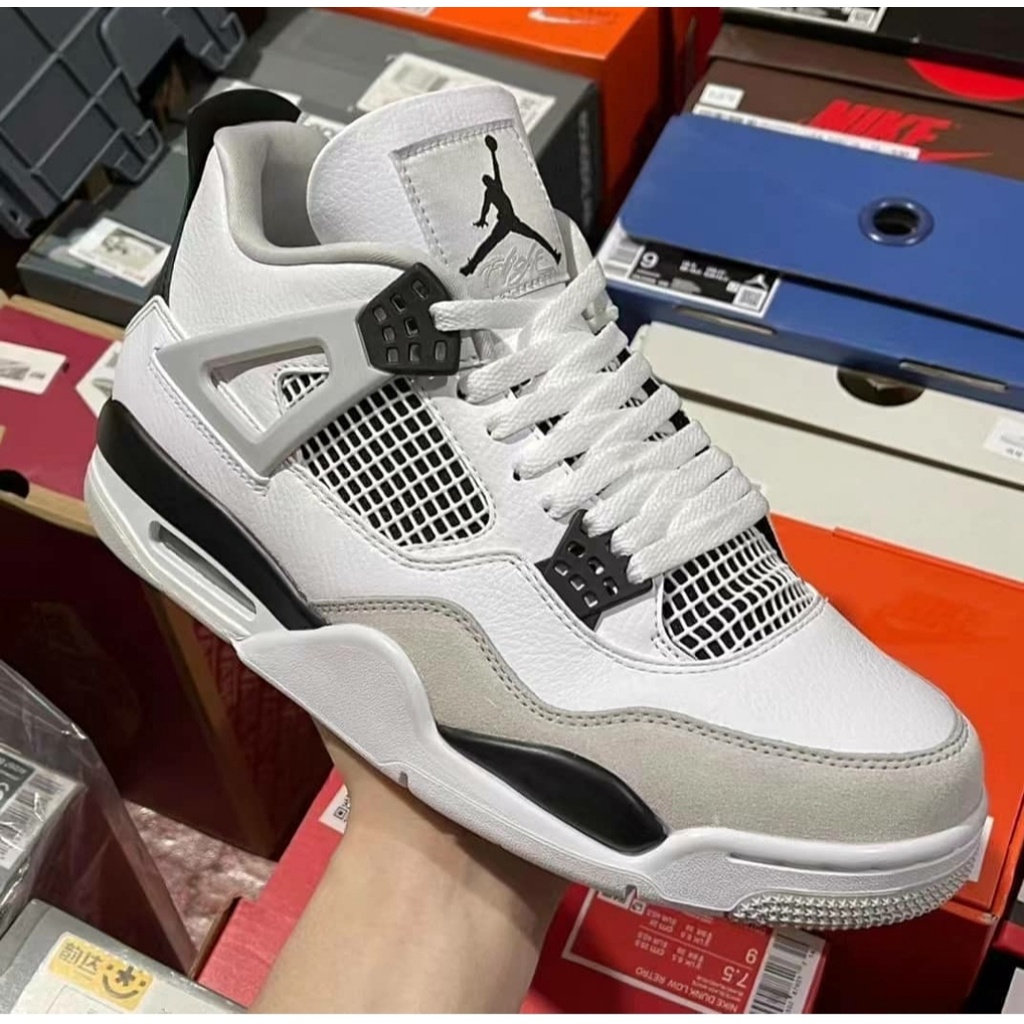 Giày Air Jordan 4 Retro "Military Black"