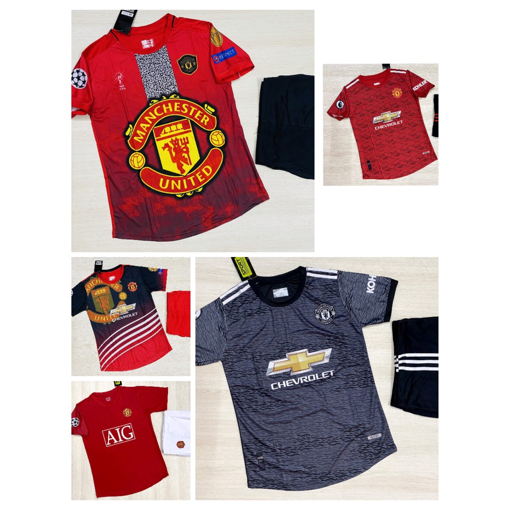 [ FREESHIP] ÁO BÓNG ĐÁ, ĐÁ BANH CLB Manchester United⚠️𝑭𝑹𝑬𝑬𝑺𝑯𝑰𝑷⚠️ CHẤT THUN THÁI CAO CẤP