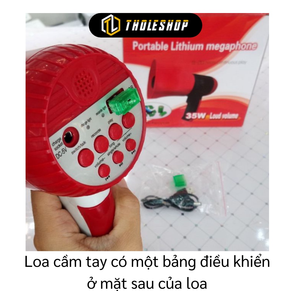 Loa Phóng Thanh - Loa Phóng Thanh Cầm Tay Đọc Quảng Cáo, Thông Báo, Chịu Lực Tốt 5792