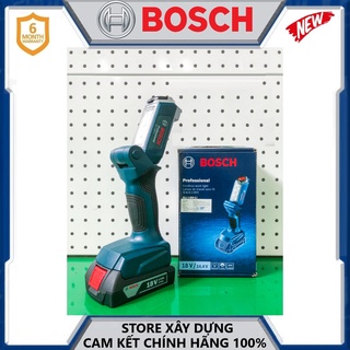 Đèn led chiếu sáng dùng pin 18v bosch gli 180-li -hàng chính hãng