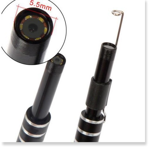 Camera Nội Soi Lấy Ráy Tai ✔️Chính Hãng✔️ 3 trong 1 có đèn LED, Nội Soi Tai Mũi Họng, Có Kết Nối Với Điện Thoại, Máy Tín