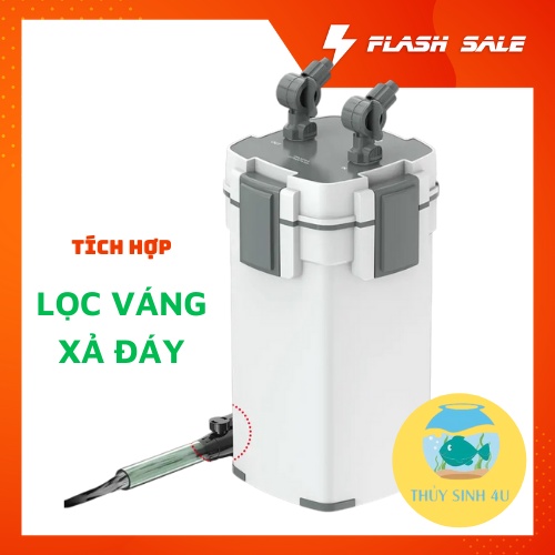 Lọc thùng Sunsun Xiaoli XWA tích hợp sẵn lọc váng