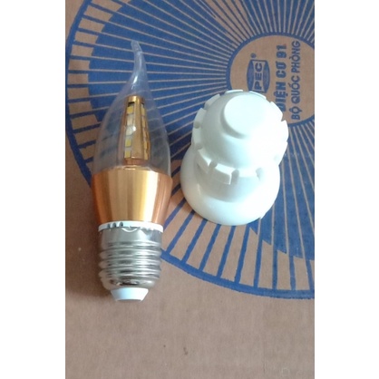 Bộ đui chống nước + bóng led 5w treo đèn lồng