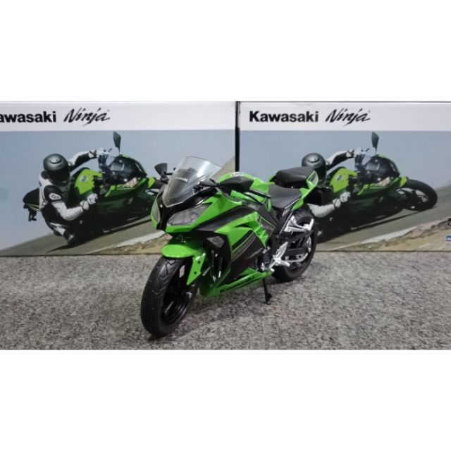 Xe Mô Hình Kawasaki Ninja 1:12 Joycity ( Xanh Đen )