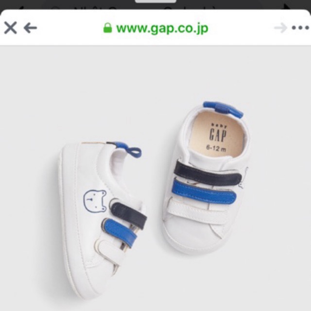Giầy gap cho bé 6-12m