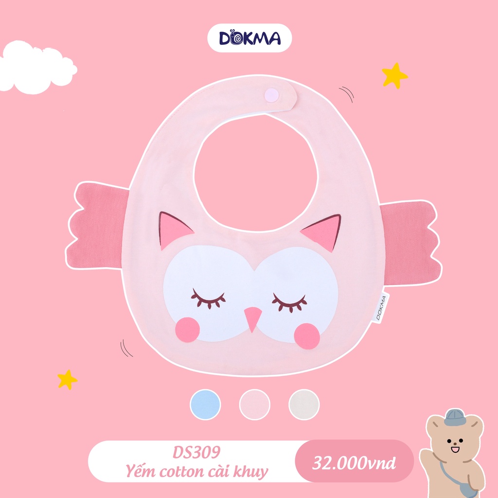Dokma - Yếm cài khuy hình thú siêu cute ( DS309 )