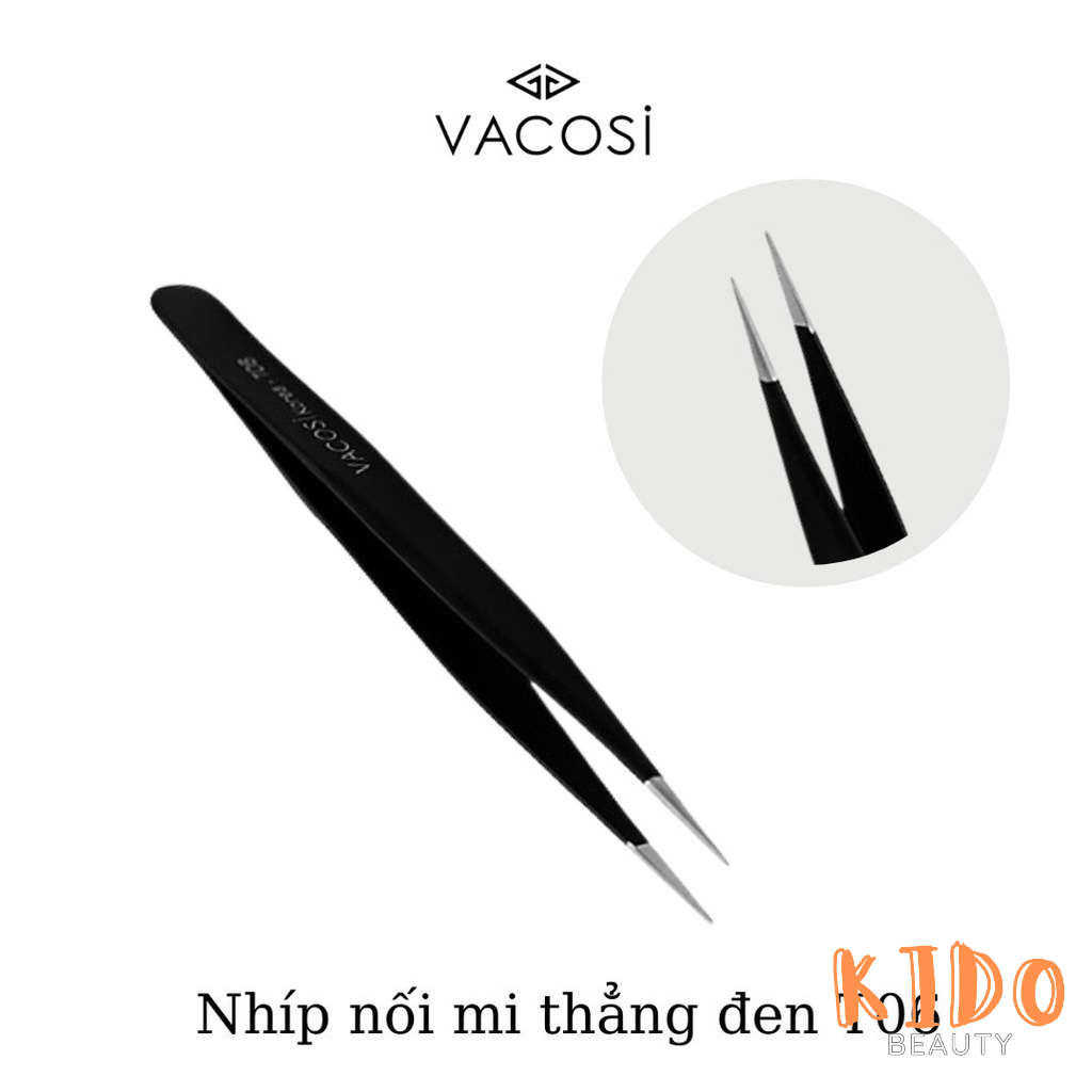 Nhíp cao cấp VACOSI không gỉ các loại / Nhíp nối mi / Nhíp gắp mụn / nhíp thông dụng