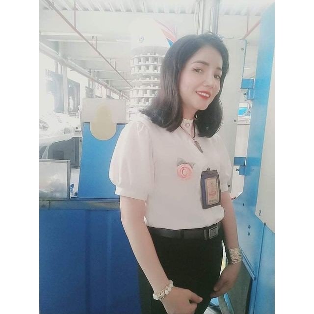 Áo Sơ mi nữ cổ trụ đính hoa ngực thời trang ♥️hot trend 2021 | BigBuy360 - bigbuy360.vn