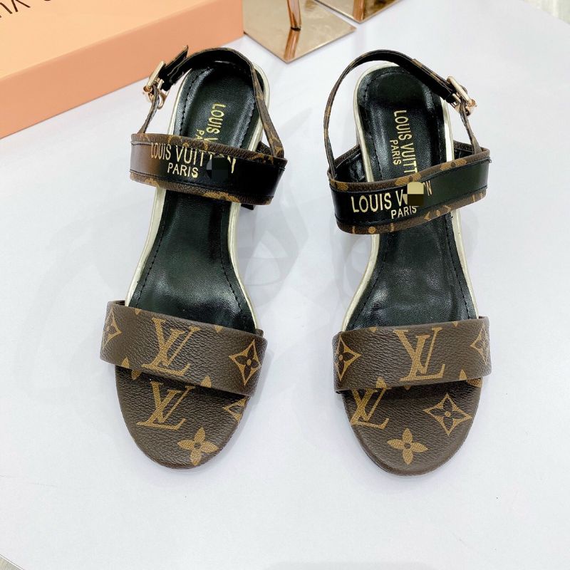 AmT(ẢNH THẬT) Sandal 7p Gót Vuông Da Mềm Êm Fullbox Bill Túi Cao Cấp