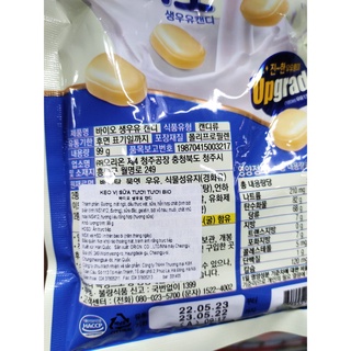 Kẹo sữa BIO hàn quốc - 바이오 생우유즙