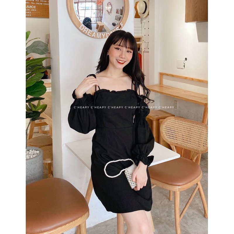 Đầm trễ vai Lisa | BigBuy360 - bigbuy360.vn