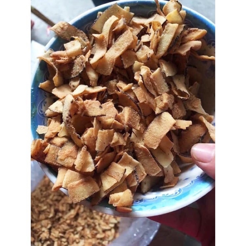 1KG DỪA SẤY KHÔ GIÒN ĐẶC SẢN BẾN TRE THƠM NGON GIÒN TAN DÙNG ĂN VĂT, ĂN VỚI CHÈ