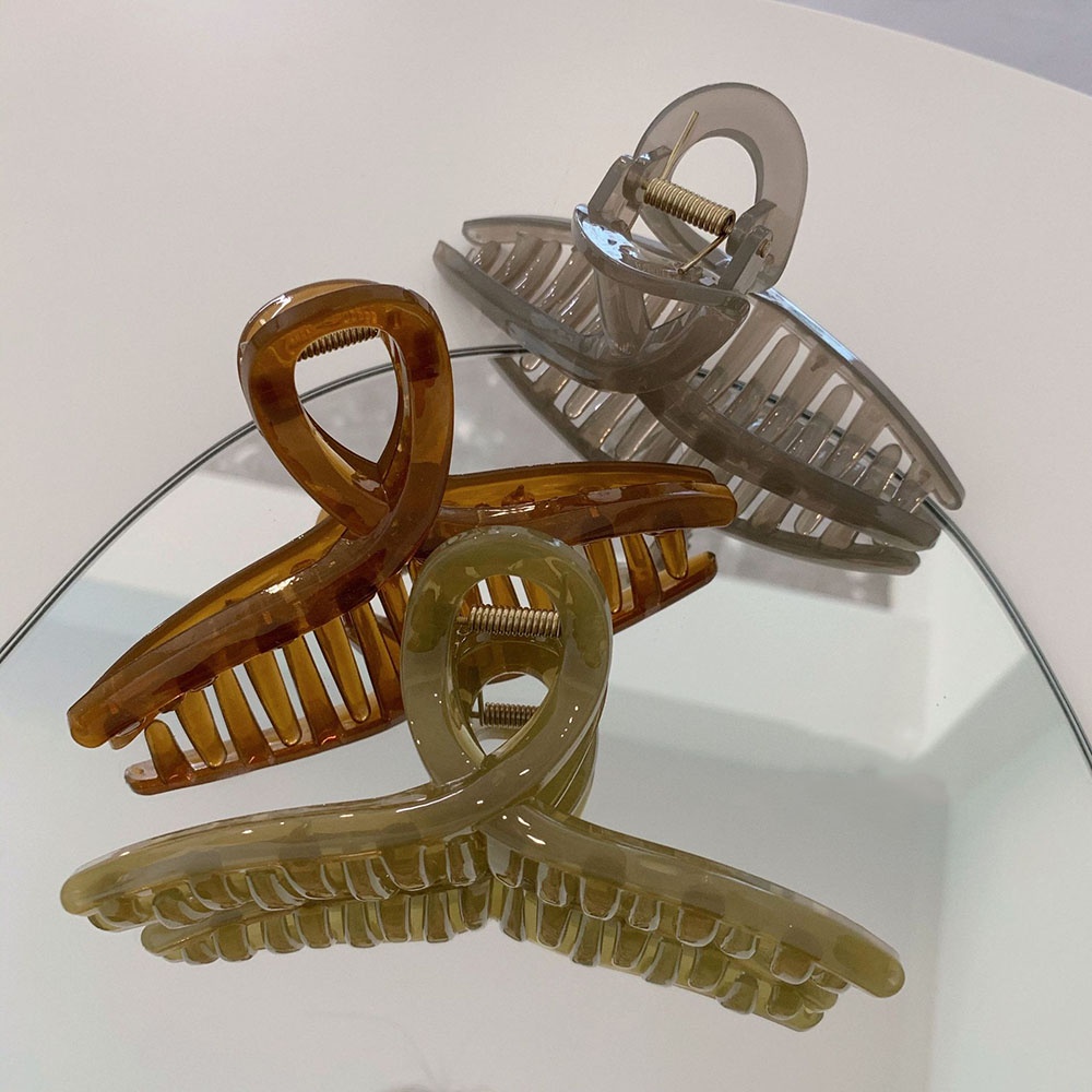 Kẹp Tóc Hình Chữ Nhật Khoét Lỗ Rỗng Thời Trang Cho Nữ