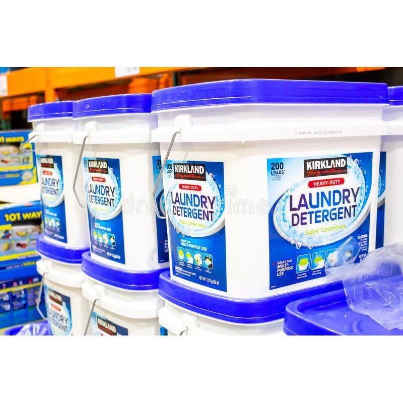 Bột Giặt Kirkland Signature Laundry Detergent 12.7kg Siêu Sạch Siêu Thơm Chuẩn Costco