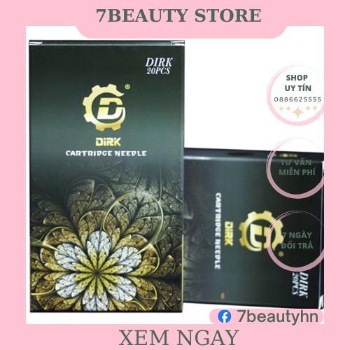 Kim Máy Pen Dirk Phun Xăm Thẩm Mỹ Đủ Mã (0815rm,1015rm,1215rm)