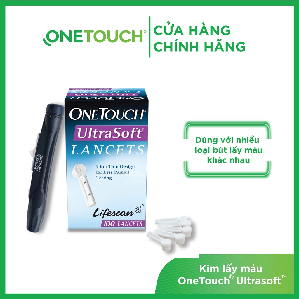 Kim lấy máu OneTouch Ultrasoft 100