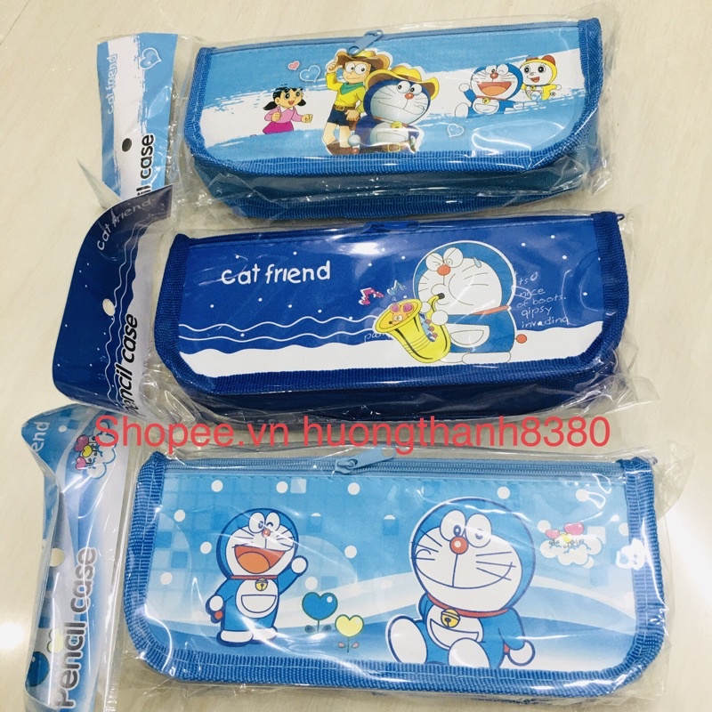 Ví Vải 5220 Hình Cờ .Ví Vải 5204 Hình Doraemon: Có 2 Ngăn Dầy -Đẹp .