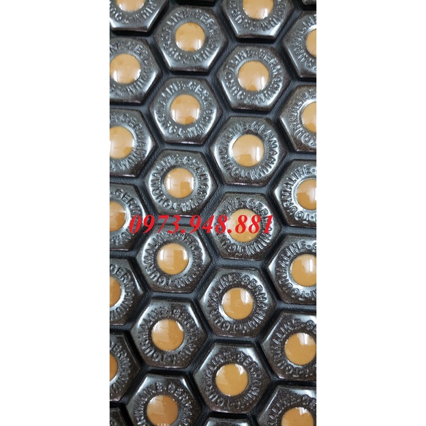 Thảm/Nệm đá nhiệt nóng Fanocare đá mắt rồng sóng siêu trường Fano 90*190cm