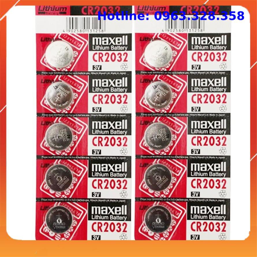 Combo vỉ 5 viên pin maxell cr2032