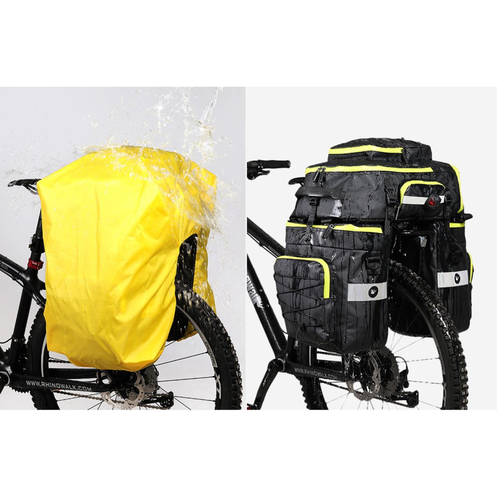 Bộ túi xe đạp Rhinowalk 3 trong 1 75l