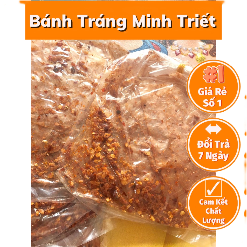 Bánh tráng phơi sương xì ke muối tỏi nhuyễn Tây Ninh chính gốc giá lò !