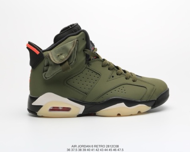 Giày Thể Thao Jordan 6 x Travis Scott