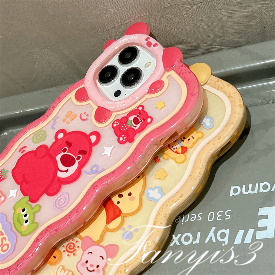 Ốp Điện Thoại Mềm Trong Suốt Họa Tiết Winnie the Pooh Cho iPhone 14 13 12 11 Pro Max X XR Xs Max 8 7 6 6s Plus SE 2020