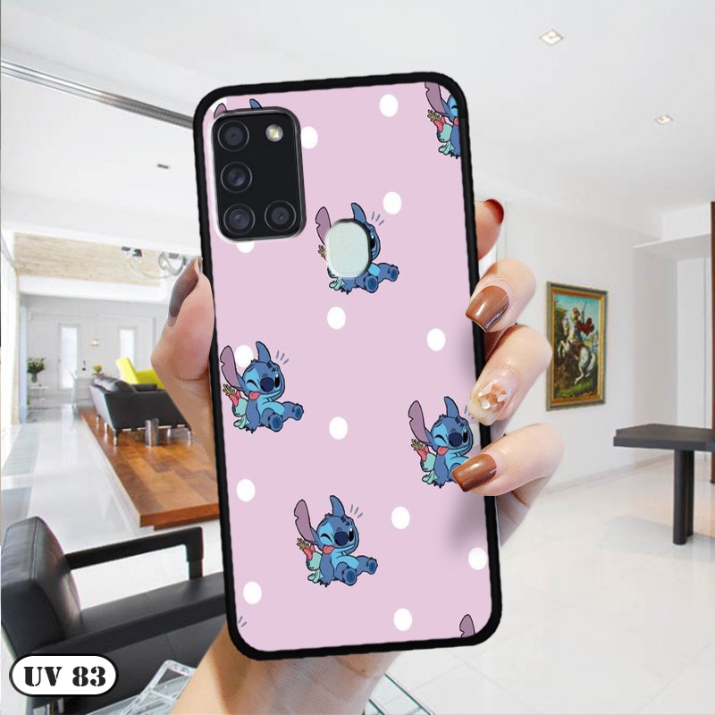 Ốp Samsung Galaxy A21s - lưng nhám viền dẻo ngộ nghĩnh