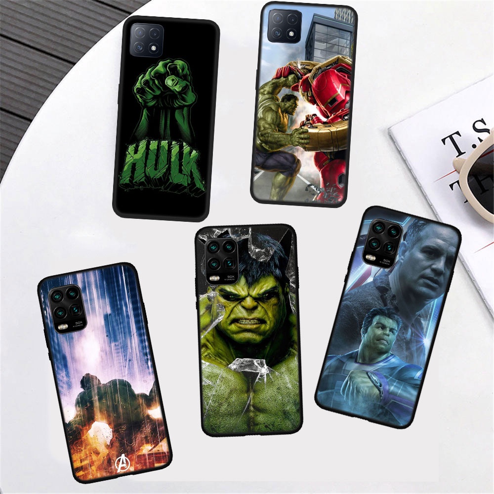 Ốp Điện Thoại Hình Hulk Marvel Cho Samsung Galaxy S10e S10 S9 S8 Plus Lite S7 Edge IX83