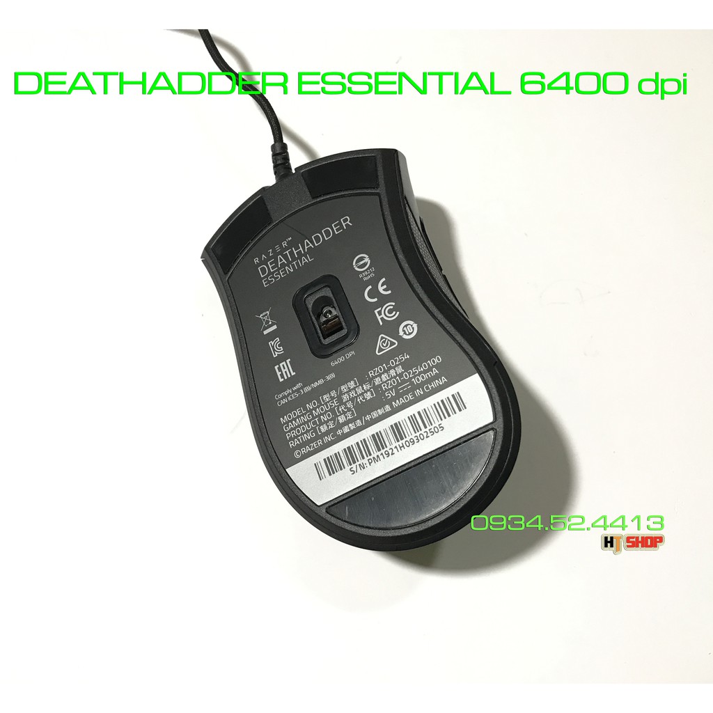 Chuột Gaming DeathAdder Essential 4G 6400 dpi mới nguyên seal