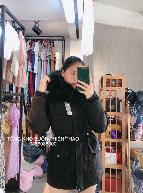 Áo phao lót lông rút eo ( KÈM VIDEO ẢNH THẬT CỦA SHOP ) | BigBuy360 - bigbuy360.vn