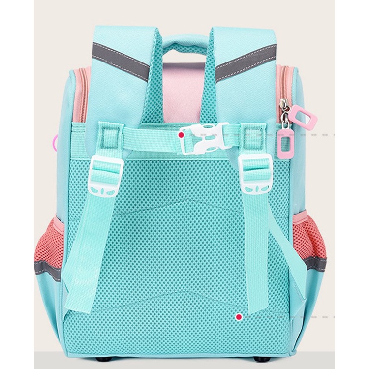 Cặp đi học cho bé, balo chống gù cho bé tiểu học MID-K ,balo siêu nhẹ tặng kèm thước hưu