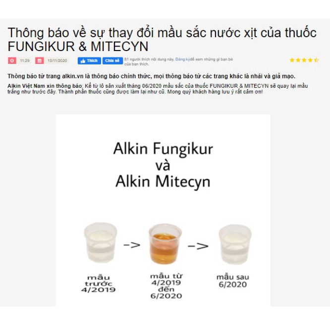 Thuốc xịt AlkinLAB Fungikur 50 ml - Đặc trị nấm, viêm da có mủ dành cho chó, mèo, thú cưng