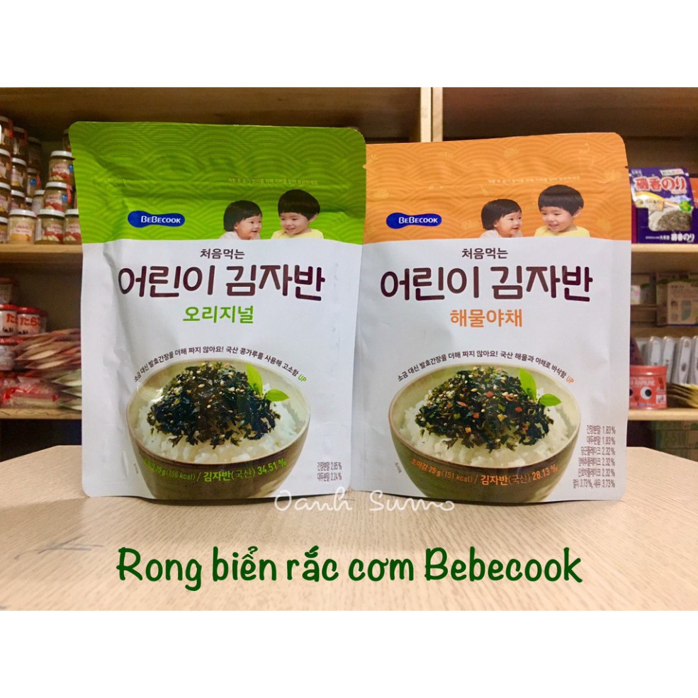 Rong biển rắc cơm Bebecook